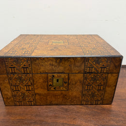 Antique 19th Century Turnbridge Work Box