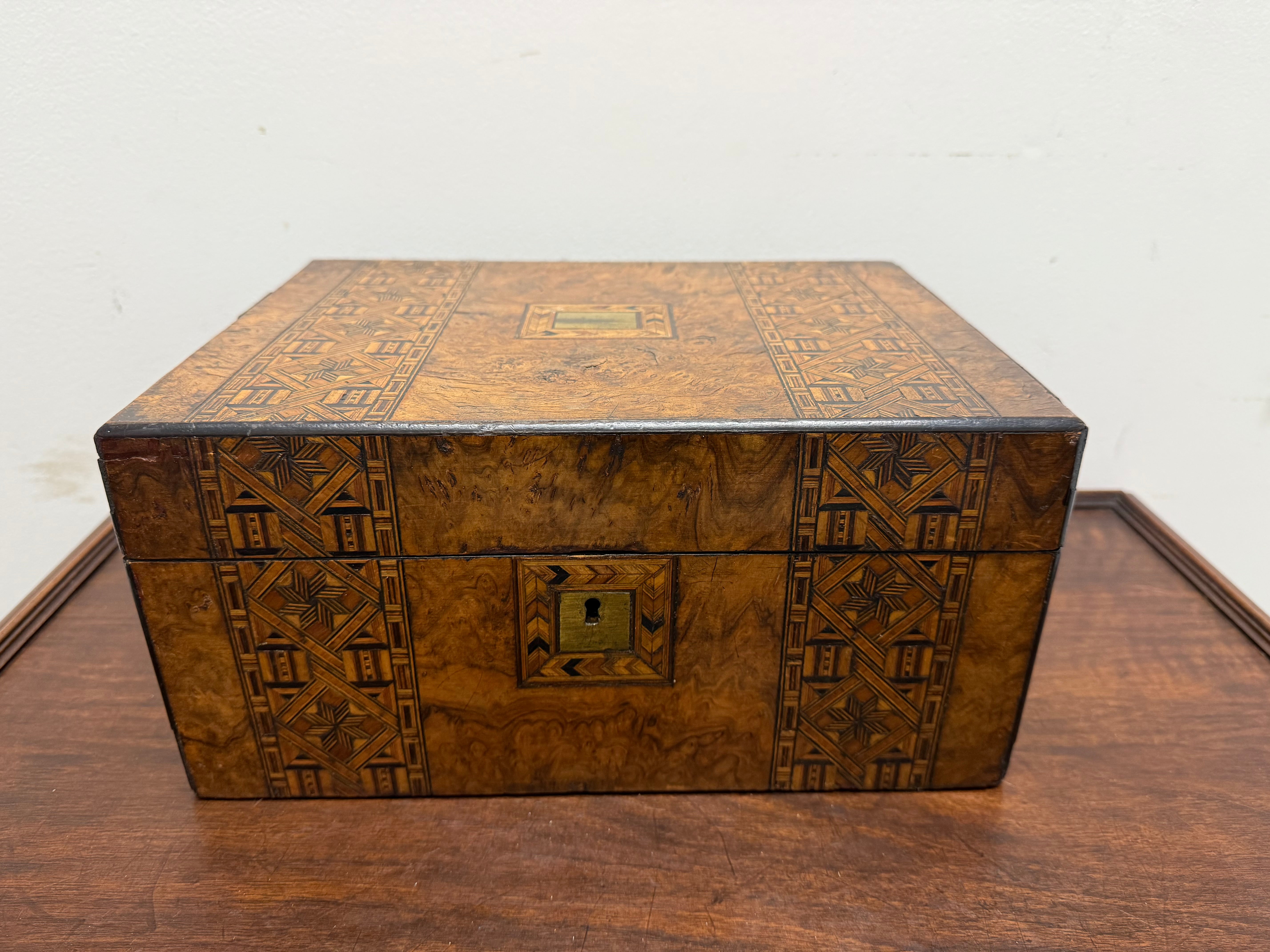 Antique 19th Century Turnbridge Work Box | Antique & Vintage | Moonee Ponds Antiques | Australia Wide Delivery