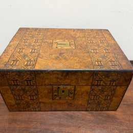 Antique 19th Century Turnbridge Work Box