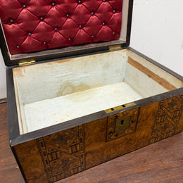 Antique 19th Century Turnbridge Work Box