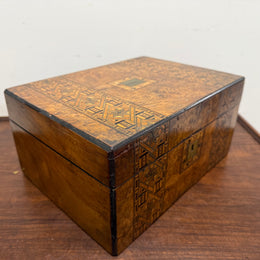 Antique 19th Century Turnbridge Work Box