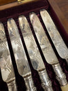 Victorian Boxed Fruit Knife and Forks | Antique & Vintage | Moonee Ponds Antiques | Australia Wide Delivery