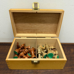 Vintage Boxed Chess Set