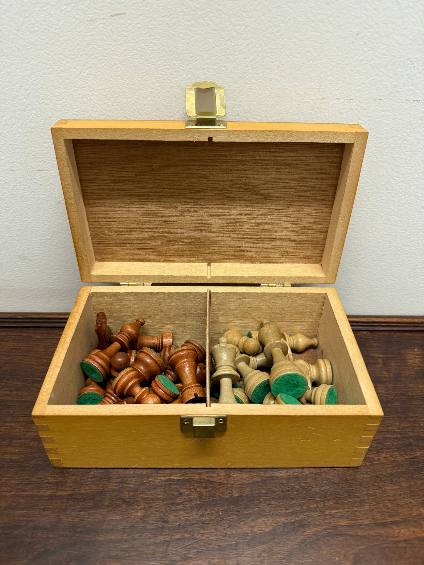 Vintage Boxed Chess Set