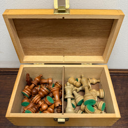 Vintage Boxed Chess Set