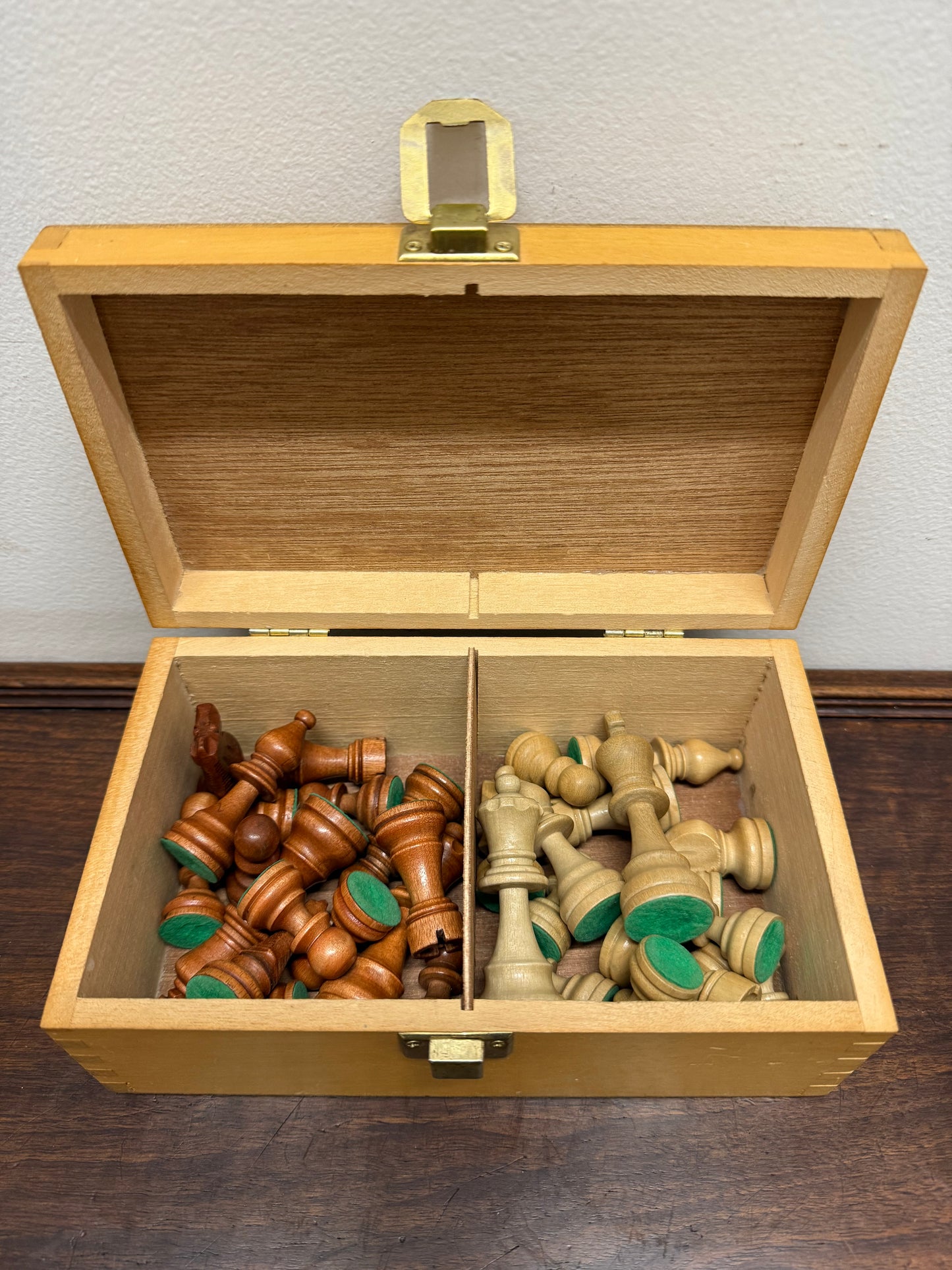 Vintage Boxed Chess Set