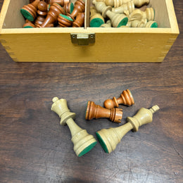 Vintage Boxed Chess Set