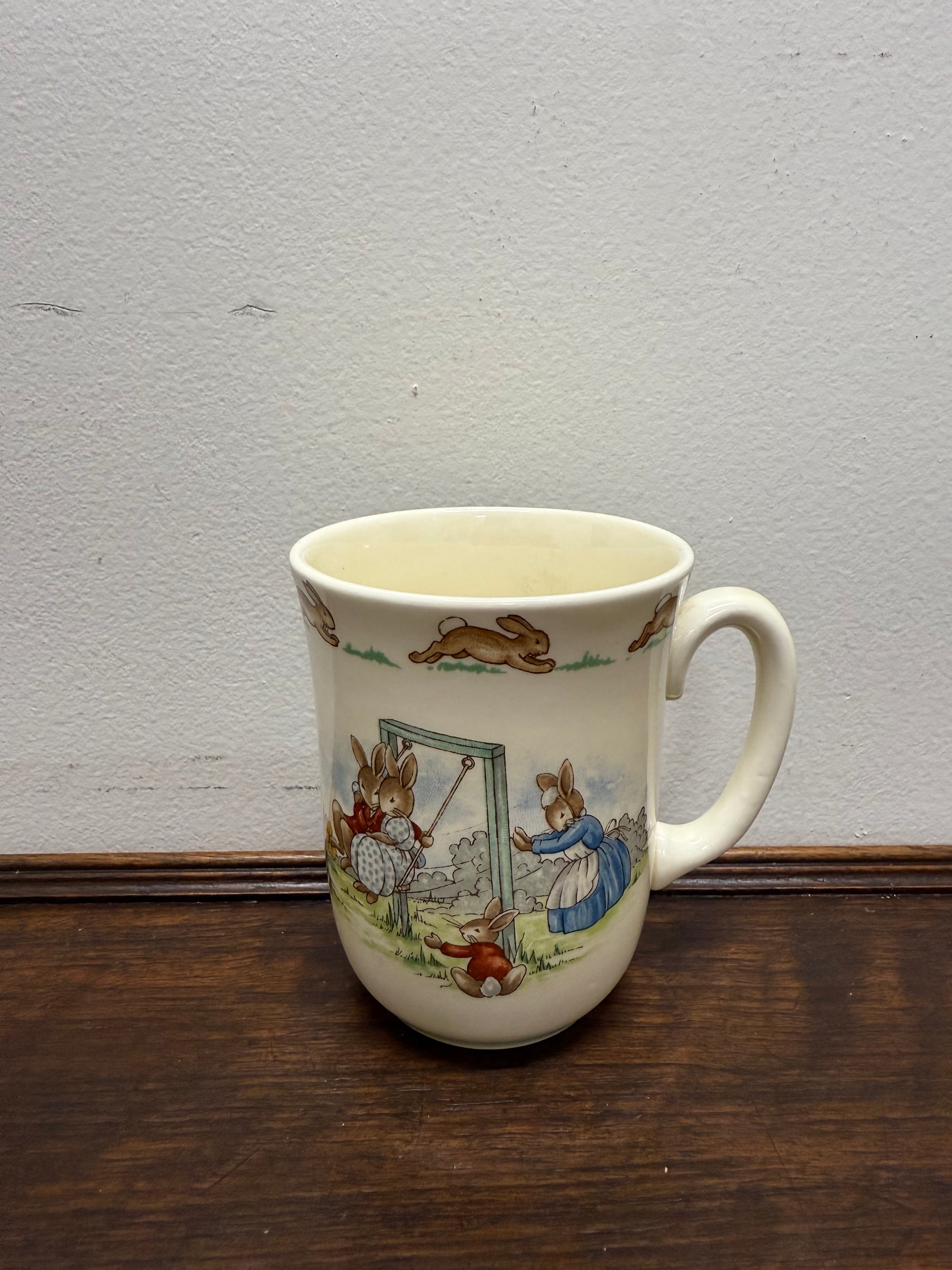 Royal Doulton Bunnykins Swing Mug | Antique & Vintage | Moonee Ponds Antiques | Australia Wide Delivery