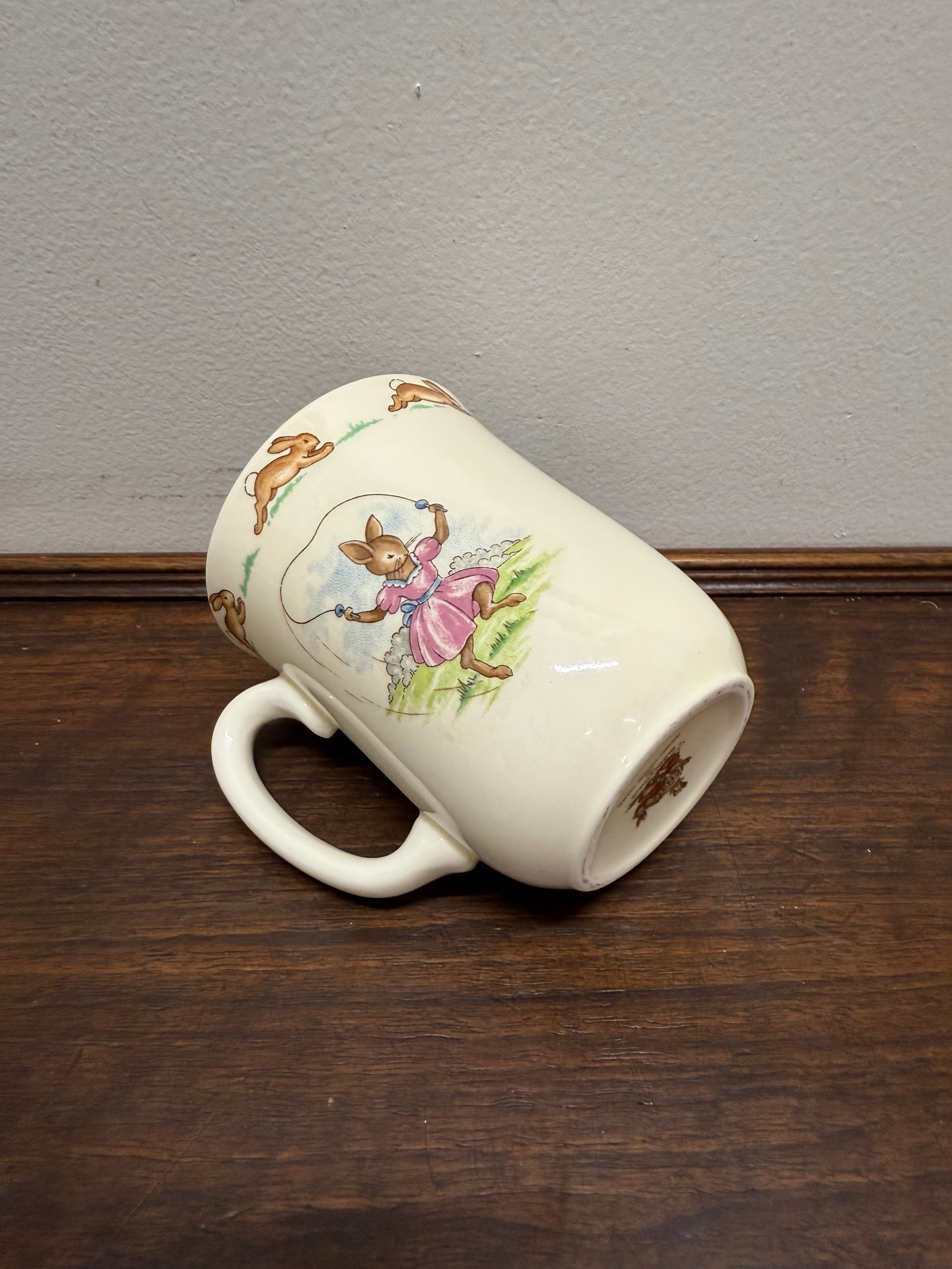 Royal Doulton Bunnykins Swing Mug | Antique & Vintage | Moonee Ponds Antiques | Australia Wide Delivery