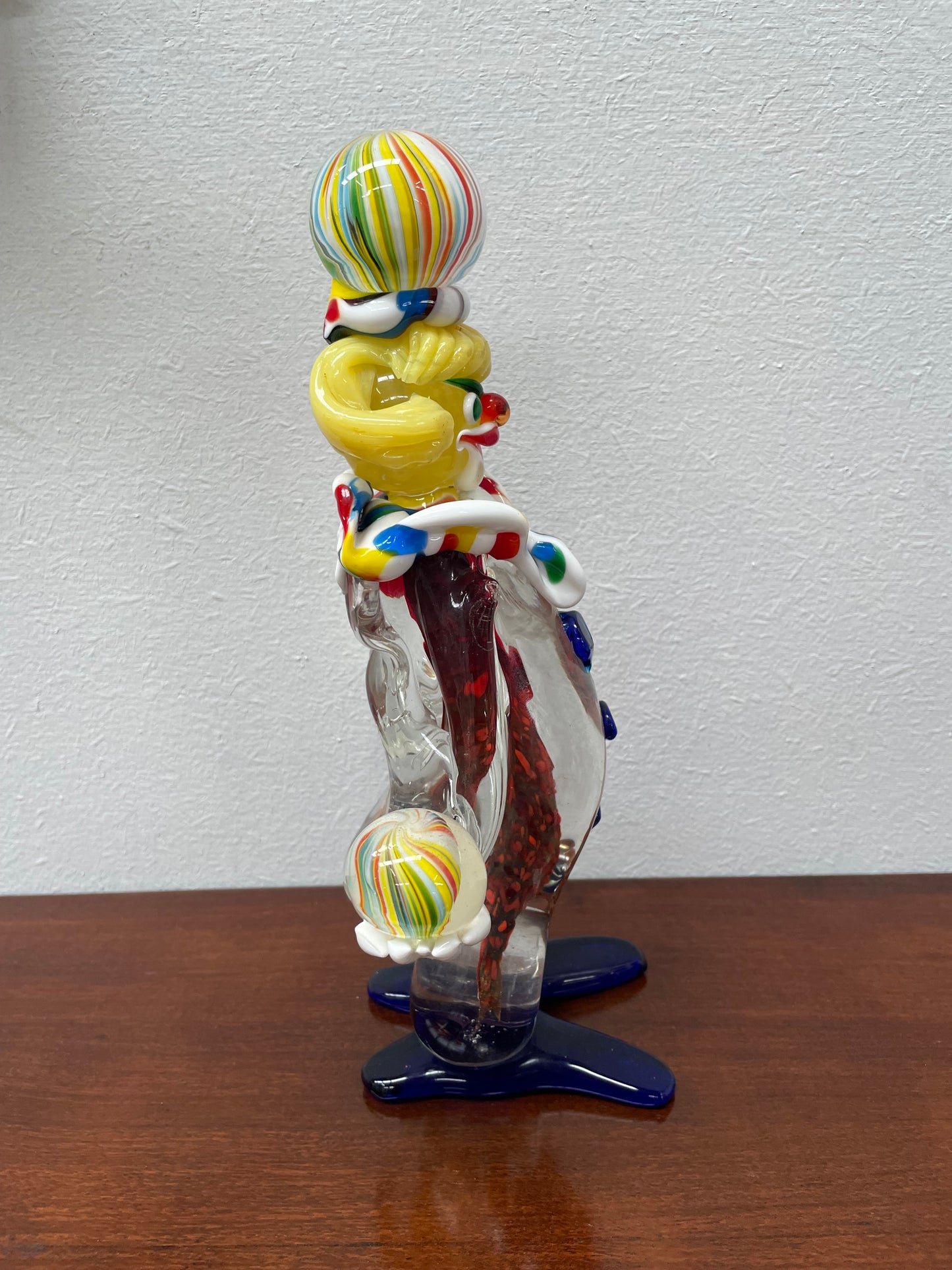 Rare Mid Century Modern Murano Glass Clown