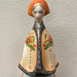 Vintage Budapest Aquincom Porcelain Figurine