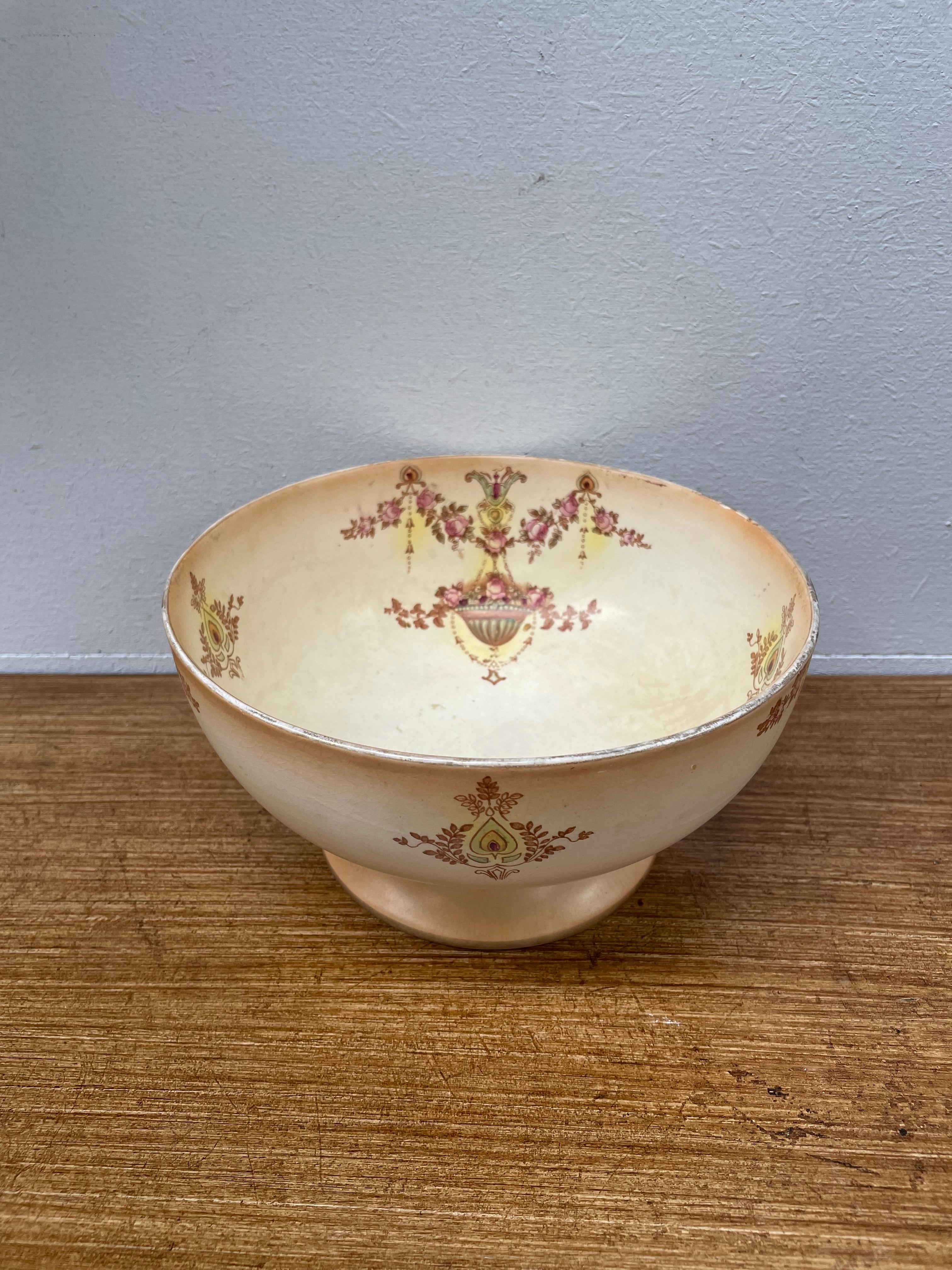 Vintage Crown Devon Fruit Bowl | Antique & Vintage | Moonee Ponds Antiques | Australia Wide Delivery
