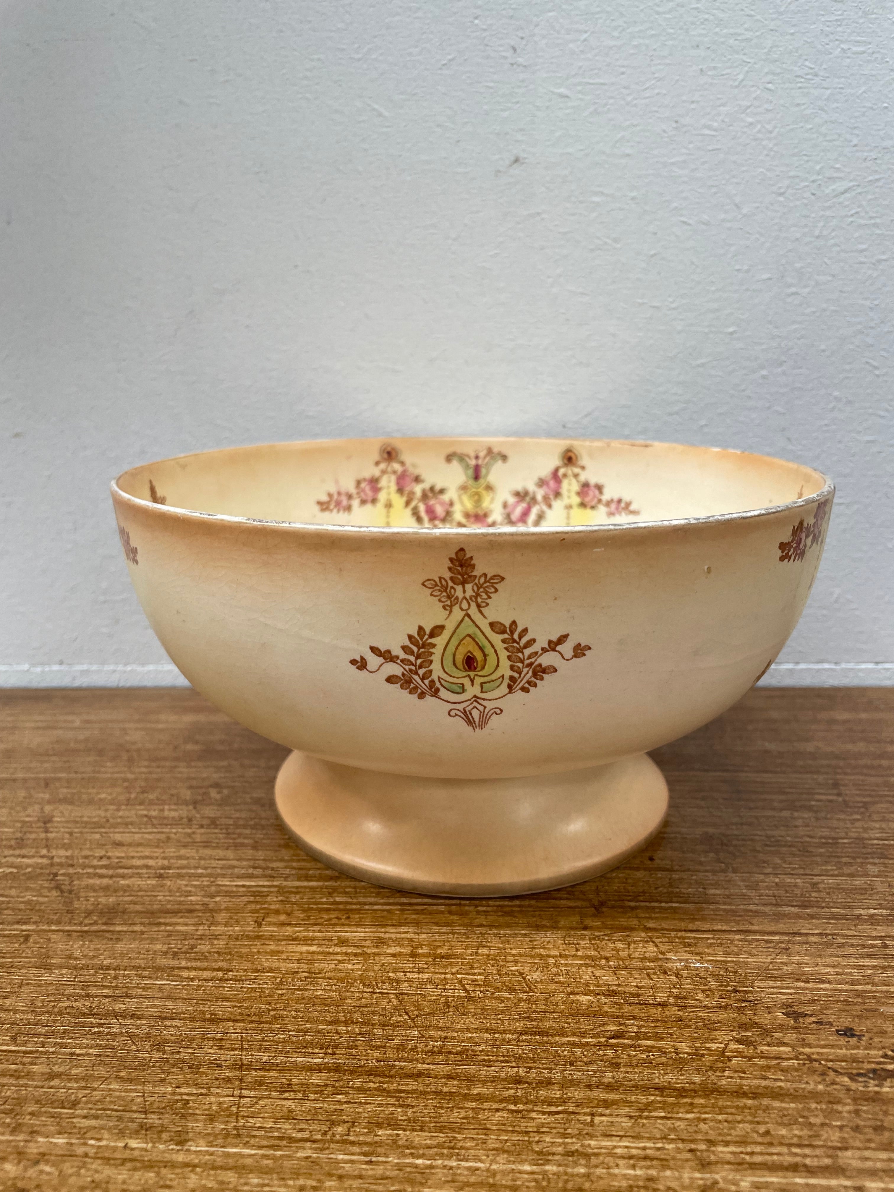 Vintage Crown Devon Fruit Bowl | Antique & Vintage | Moonee Ponds Antiques | Australia Wide Delivery