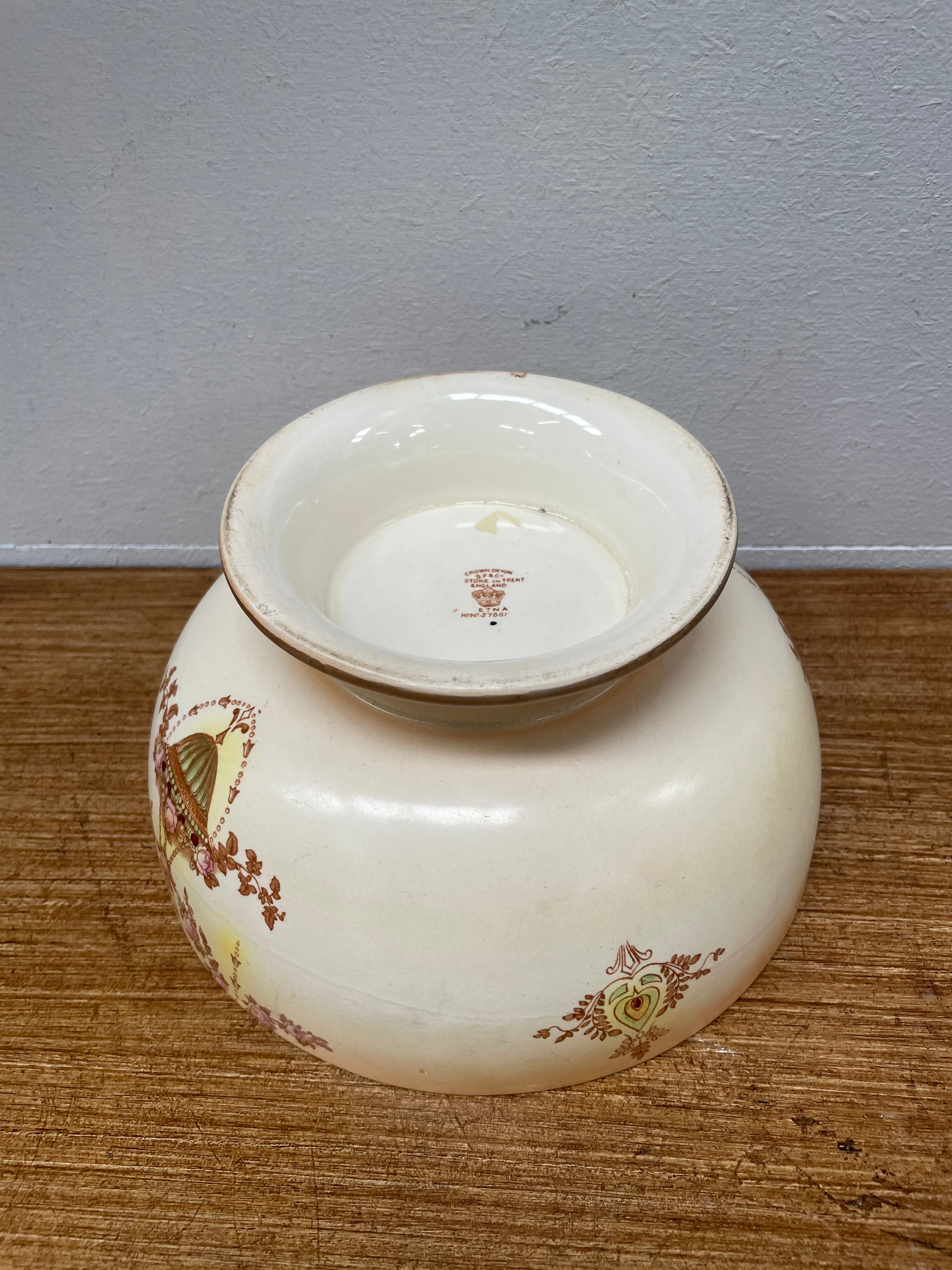Vintage Crown Devon Fruit Bowl | Antique & Vintage | Moonee Ponds Antiques | Australia Wide Delivery