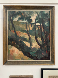 Oil on Board Landscape Painting by Frank Werther | Antique & Vintage | Moonee Ponds Antiques | Australia Wide Delivery
