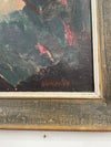 Oil on Board Landscape Painting by Frank Werther | Antique & Vintage | Moonee Ponds Antiques | Australia Wide Delivery