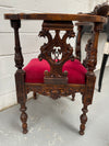 19th Century Upholstered Italian Corner Chair | Antique & Vintage | Moonee Ponds Antiques | Australia Wide Delivery