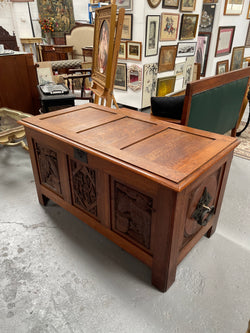 Fabulous Arts and Crafts Oak Chest | Antique & Vintage | Moonee Ponds Antiques | Australia Wide Delivery