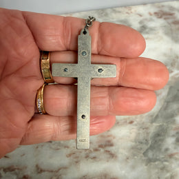 Italian Vintage Glow In The Dark Rosary Beads