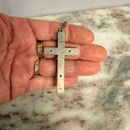 Italian Vintage Glow In The Dark Rosary Beads