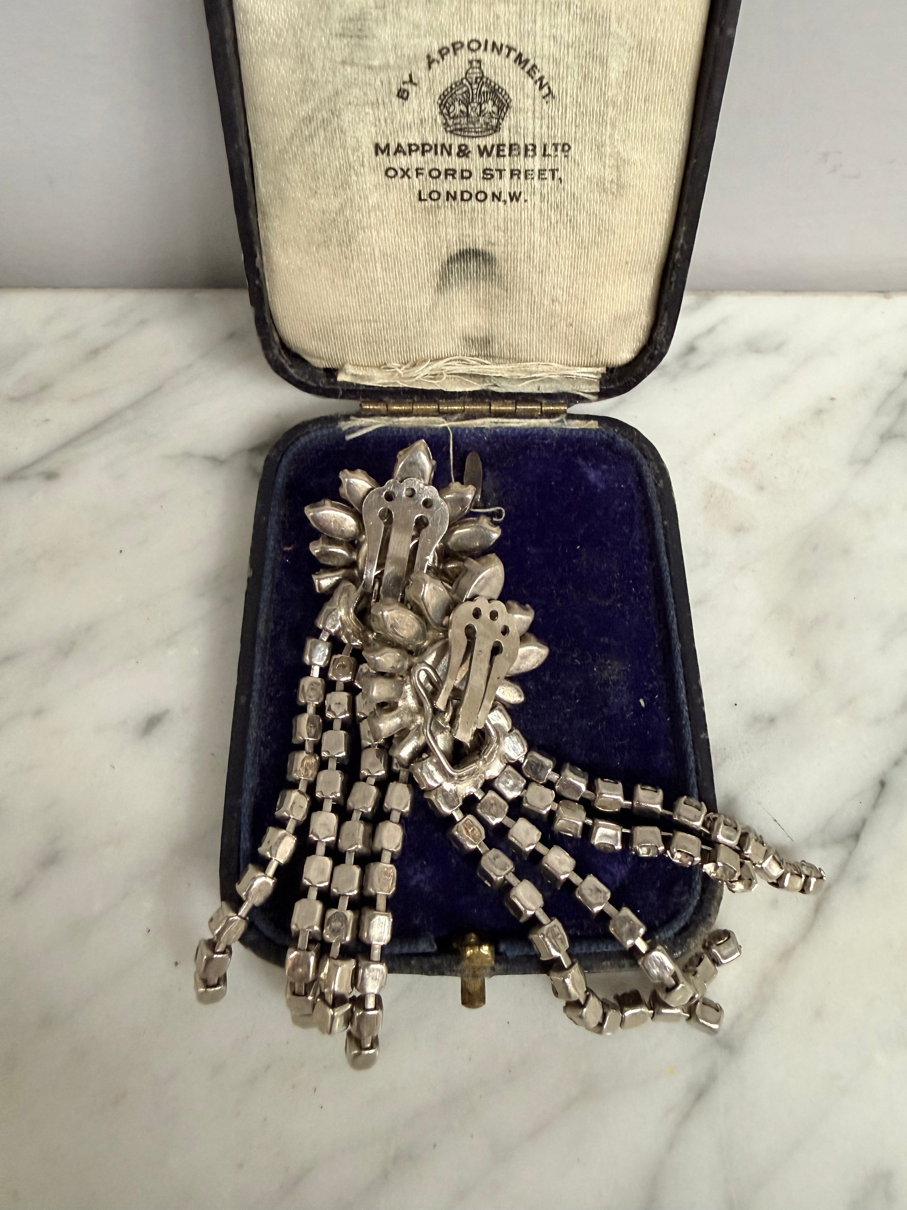 Pair Of Vintage Rhinestone Earring | Antique & Vintage | Moonee Ponds Antiques | Australia Wide