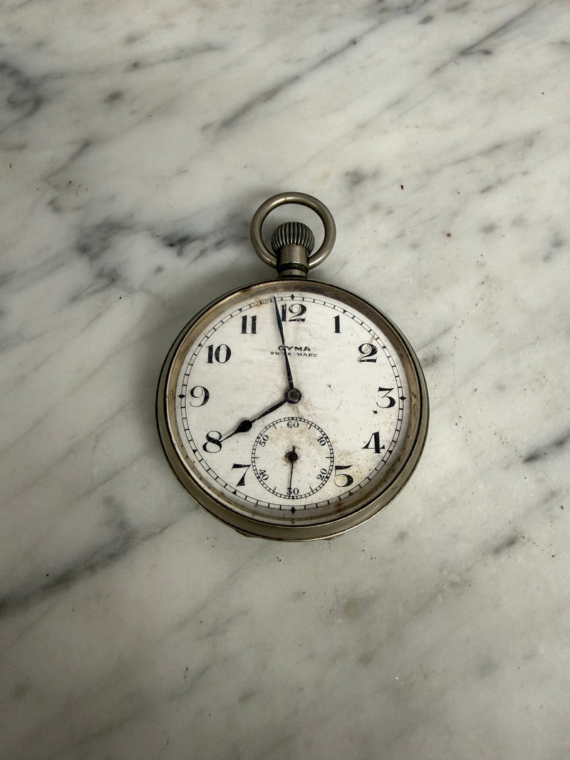 Early 20th Cent. Vintage "Cyma Pocket Watch.