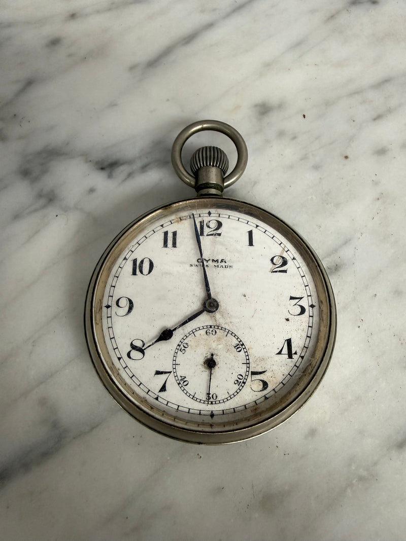 Early 20th Cent. Vintage "Cyma Pocket Watch.