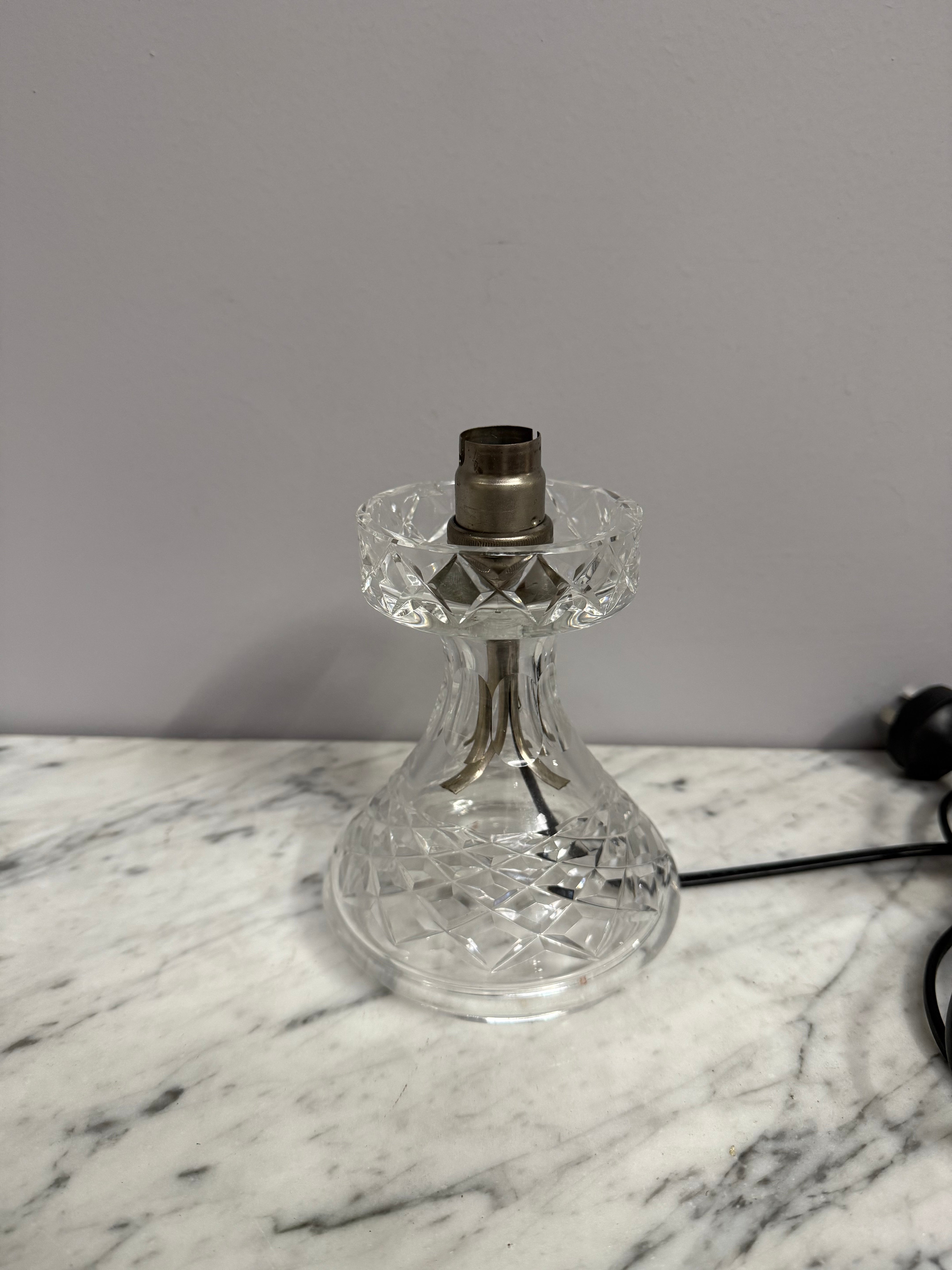 Charming Vintage Crystal Lamp | Antique & Vintage | Moonee Ponds Antiques | Australia Wide