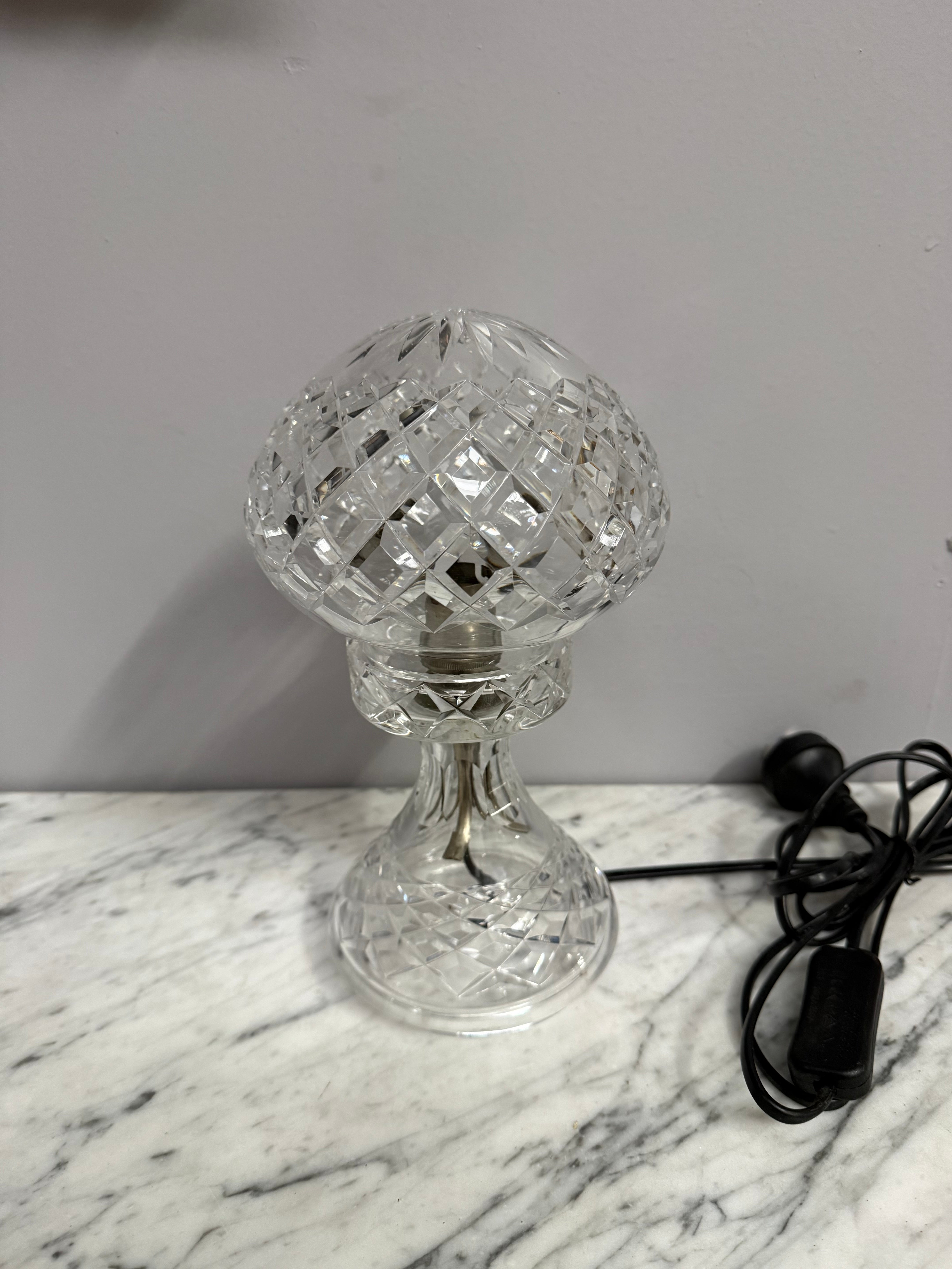 Charming Vintage Crystal Lamp | Antique & Vintage | Moonee Ponds Antiques | Australia Wide