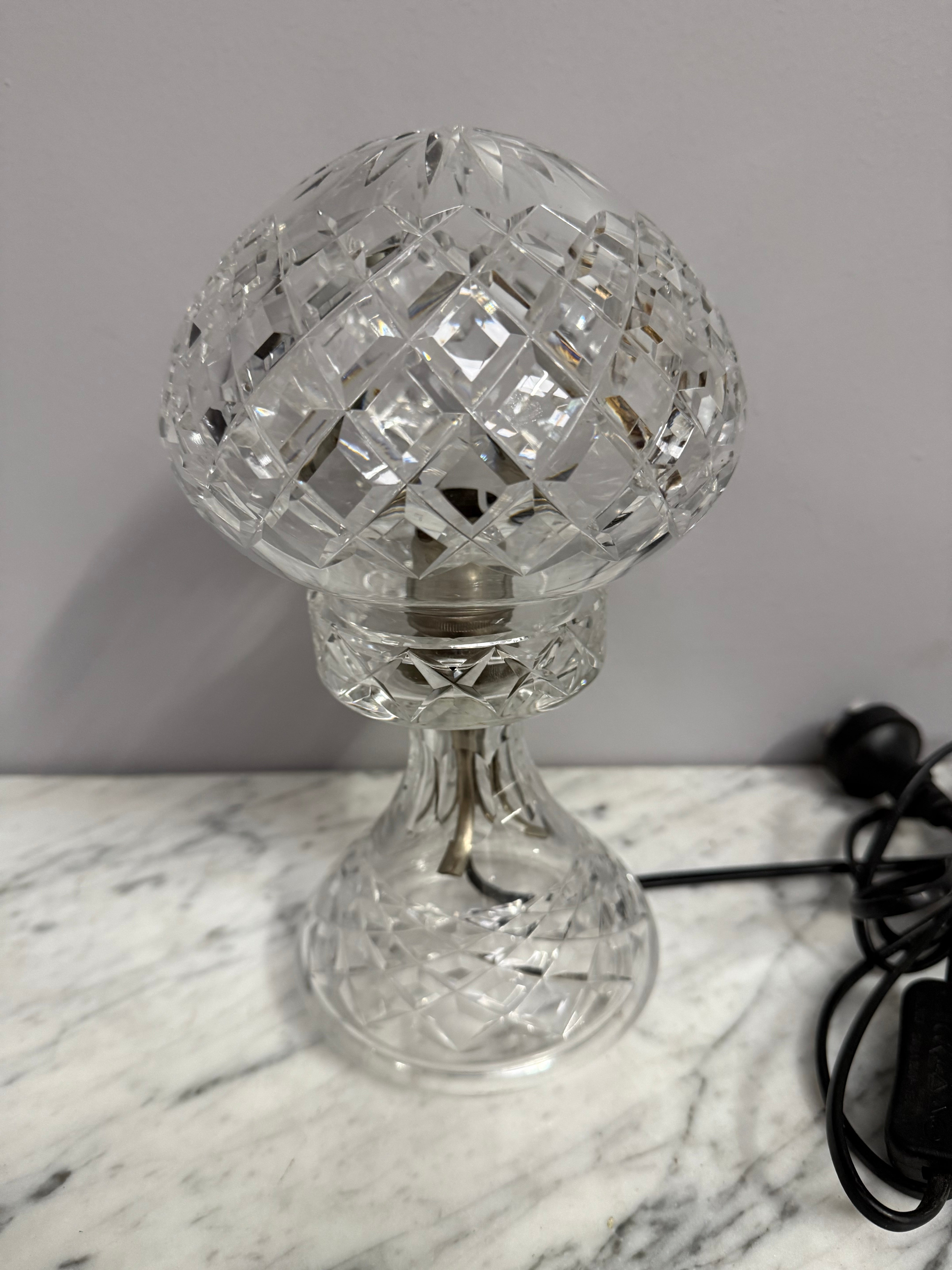 Charming Vintage Crystal Lamp | Antique & Vintage | Moonee Ponds Antiques | Australia Wide