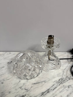 Charming Vintage Crystal Lamp | Antique & Vintage | Moonee Ponds Antiques | Australia Wide Delivery