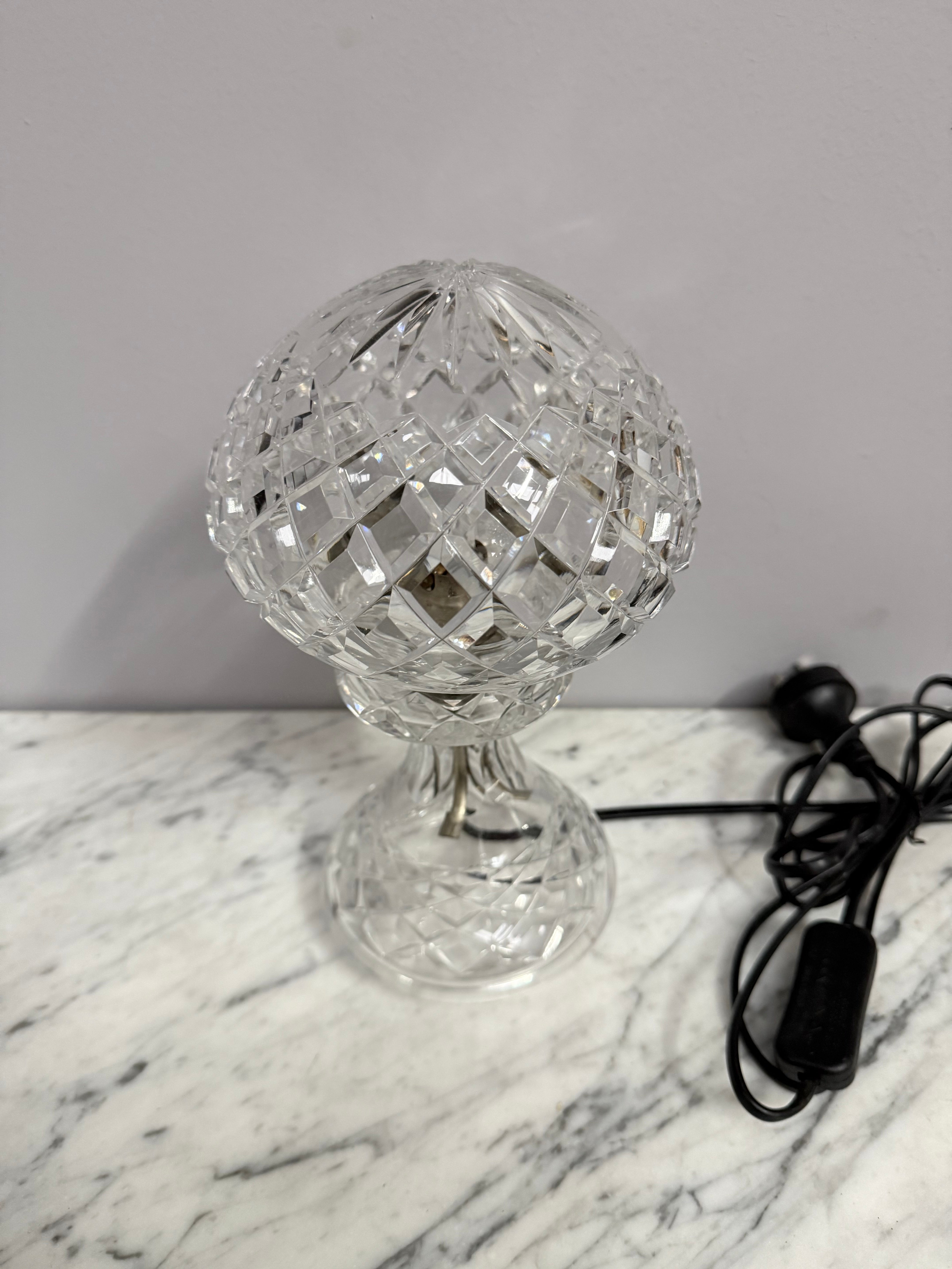 Charming Vintage Crystal Lamp | Antique & Vintage | Moonee Ponds Antiques | Australia Wide