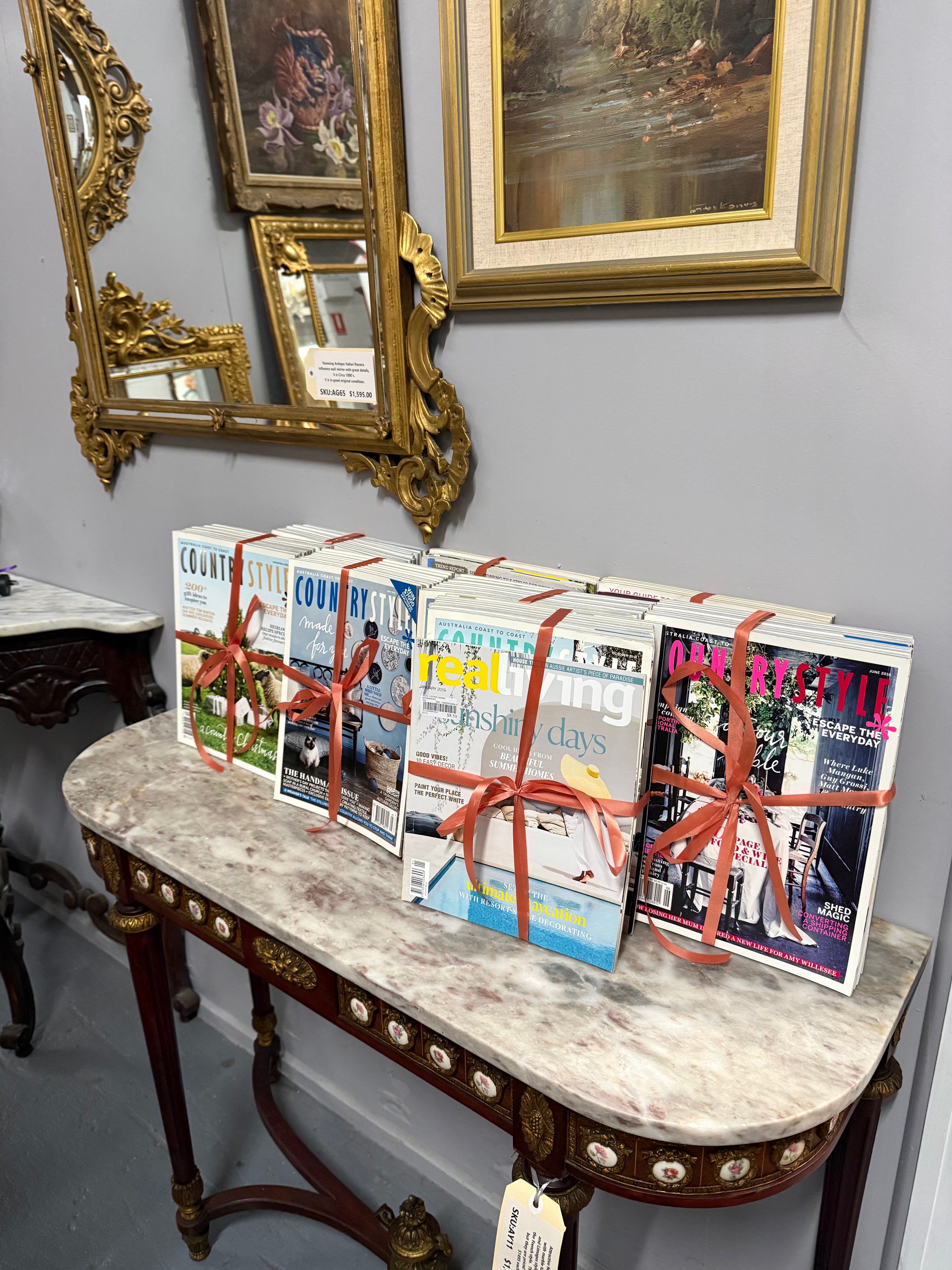 Assorted Bundle of Home & Styling Magazines