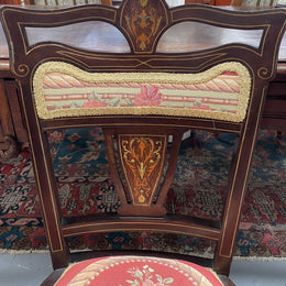 Late Victorian Sheraton Style Occasional Chairs