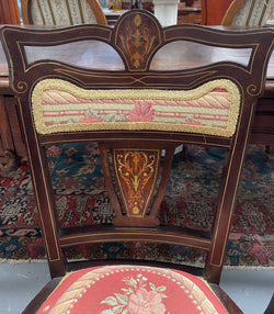 Late Victorian Sheraton Style Occasional Chairs | Antique & Vintage | Moonee Ponds Antiques | Australia Wide Delivery
