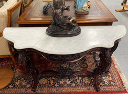 Louis XV Style 19th Century French Rosewood Marble Top Console Table | Antique & Vintage | Moonee Ponds Antiques | Australia Wide Delivery