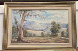 Original Landscape Painting by Richard Herzog | Antique & Vintage | Moonee Ponds Antiques | Australia Wide Delivery