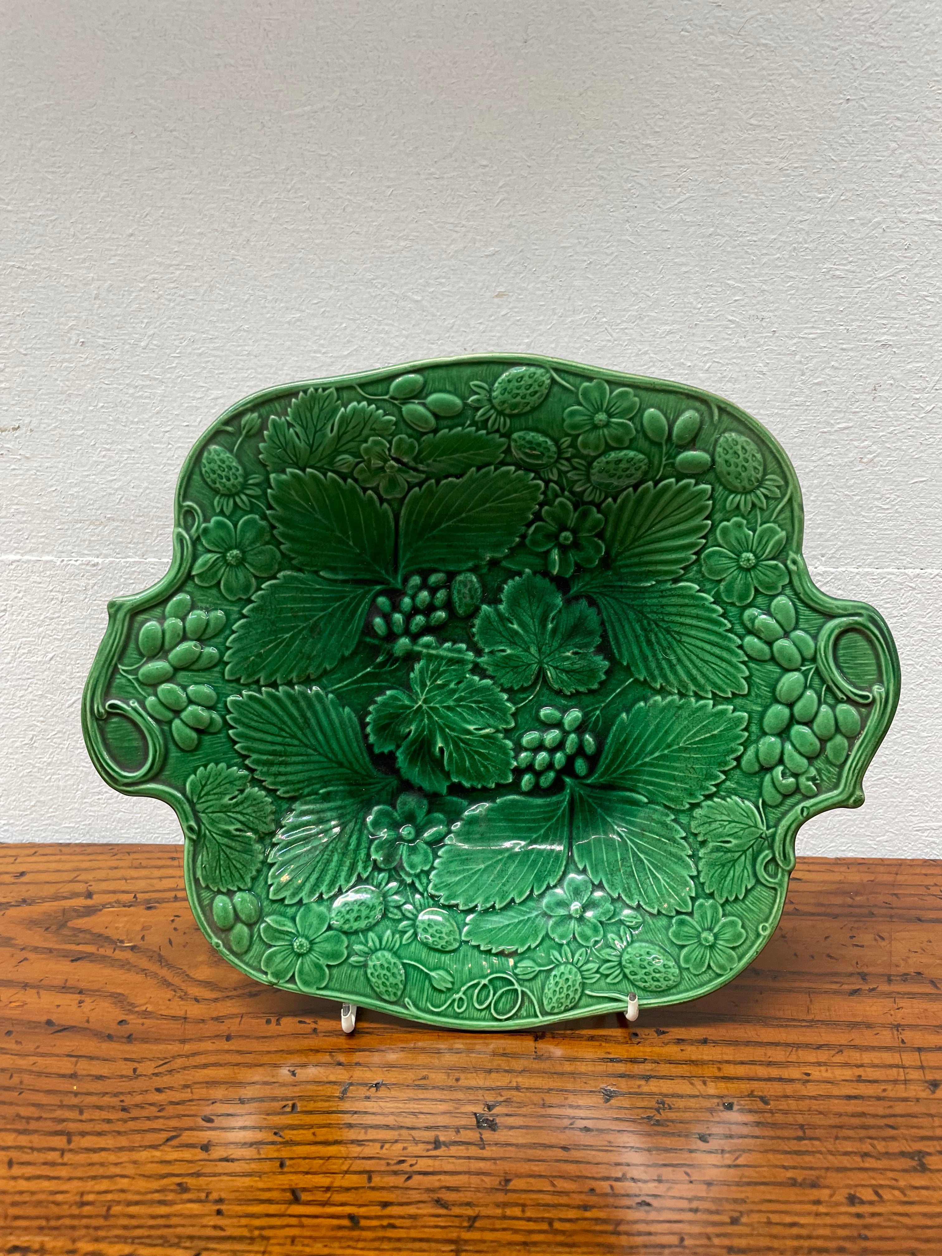 Victorian Antique Majolica Comport | Antique & Vintage | Moonee Ponds Antiques | Australia Wide Delivery
