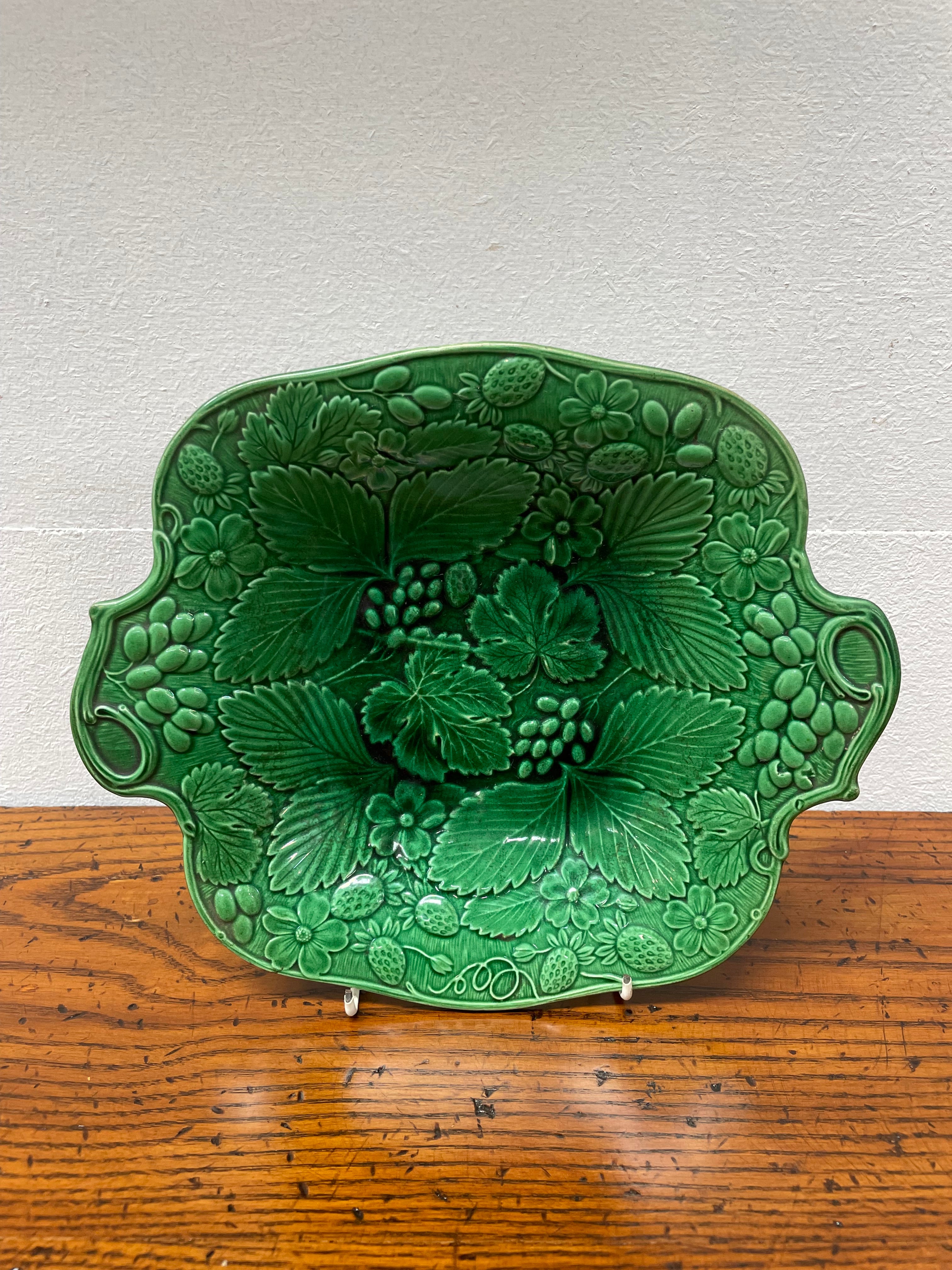 Victorian Antique Majolica Comport | Antique & Vintage | Moonee Ponds Antiques | Australia Wide Delivery