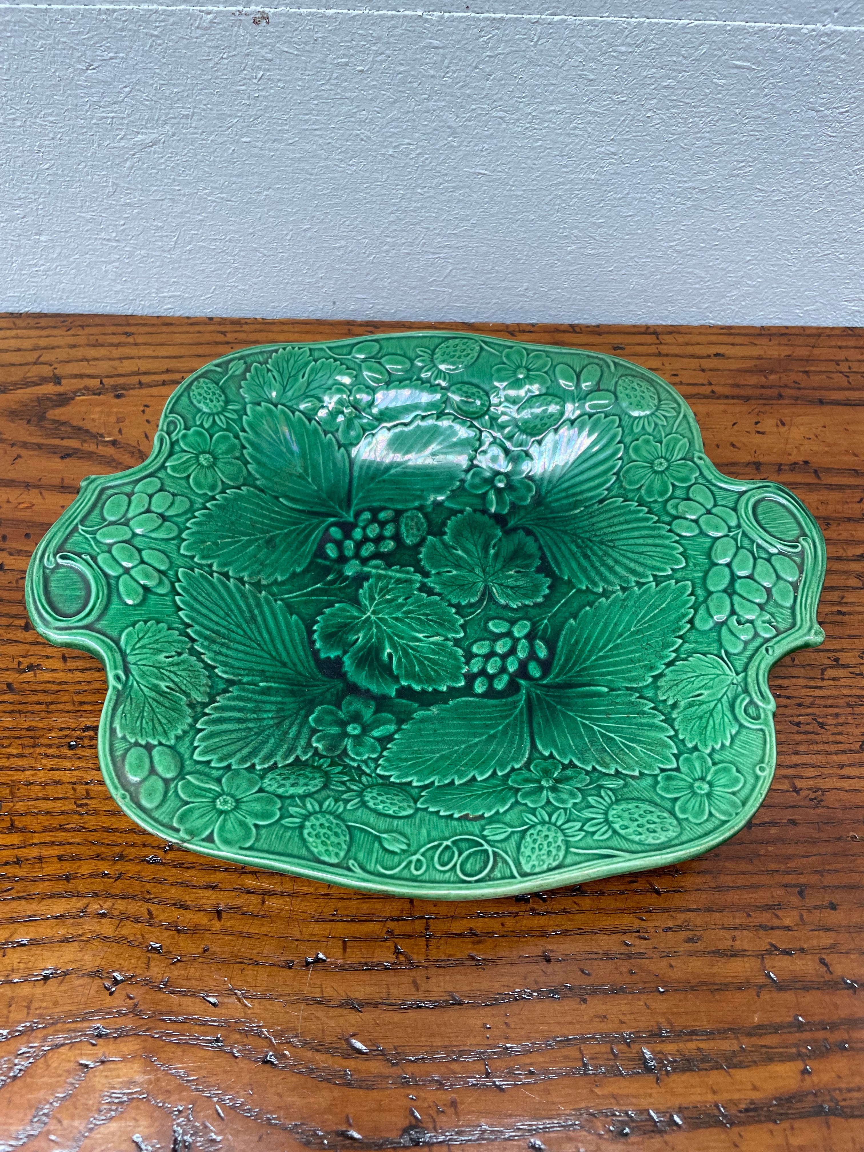 Victorian Antique Majolica Comport | Antique & Vintage | Moonee Ponds Antiques | Australia Wide Delivery