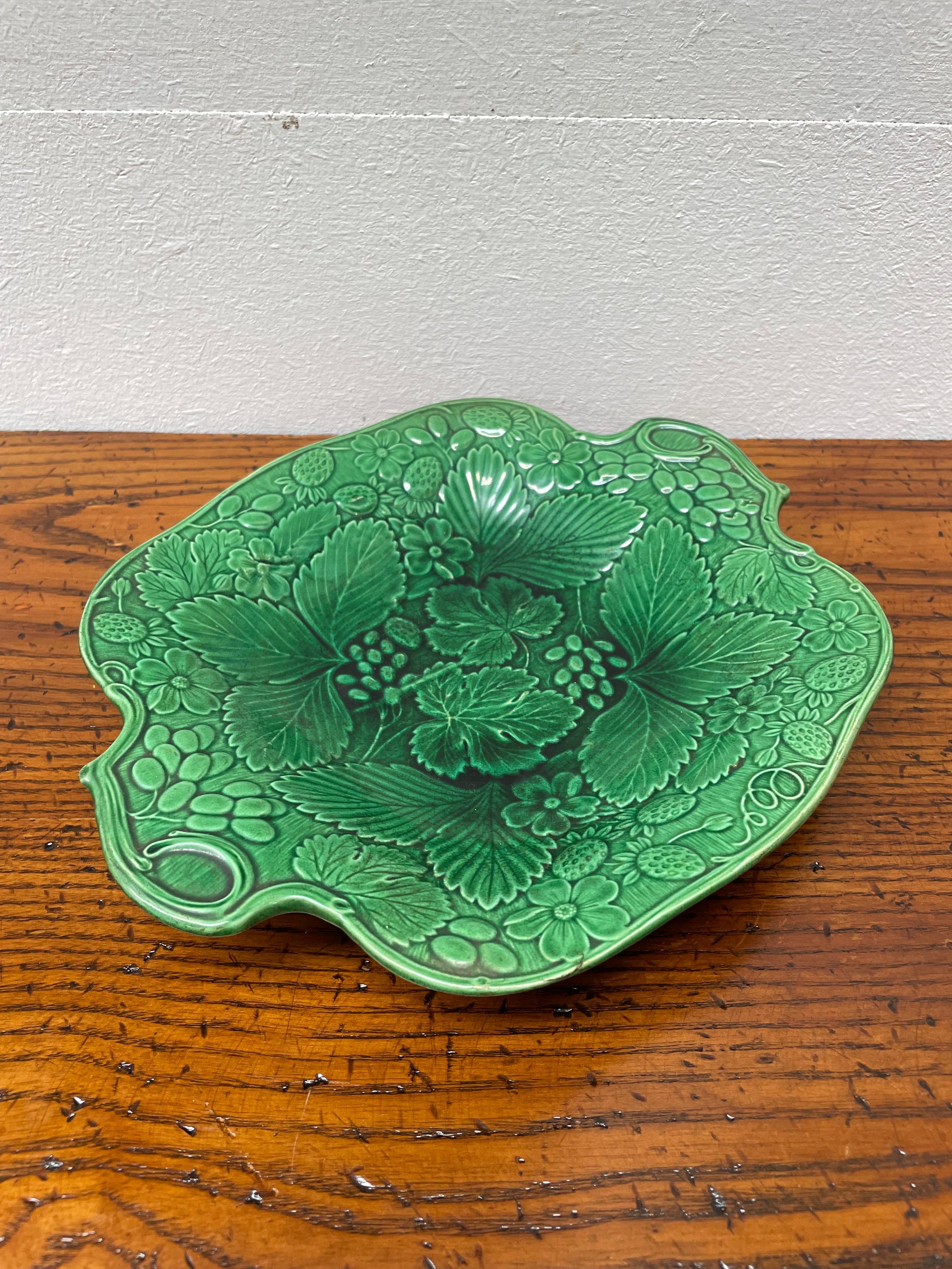 Victorian Antique Majolica Comport | Antique & Vintage | Moonee Ponds Antiques | Australia Wide Delivery