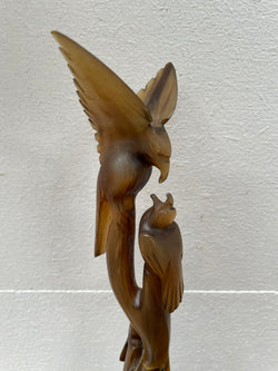 Vintage Chinese Horn Bird Carving | Antique & Vintage | Moonee Ponds Antiques | Australia Wide Delivery