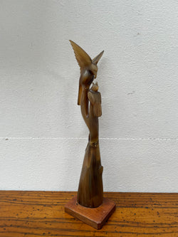 Vintage Chinese Horn Bird Carving | Antique & Vintage | Moonee Ponds Antiques | Australia Wide Delivery