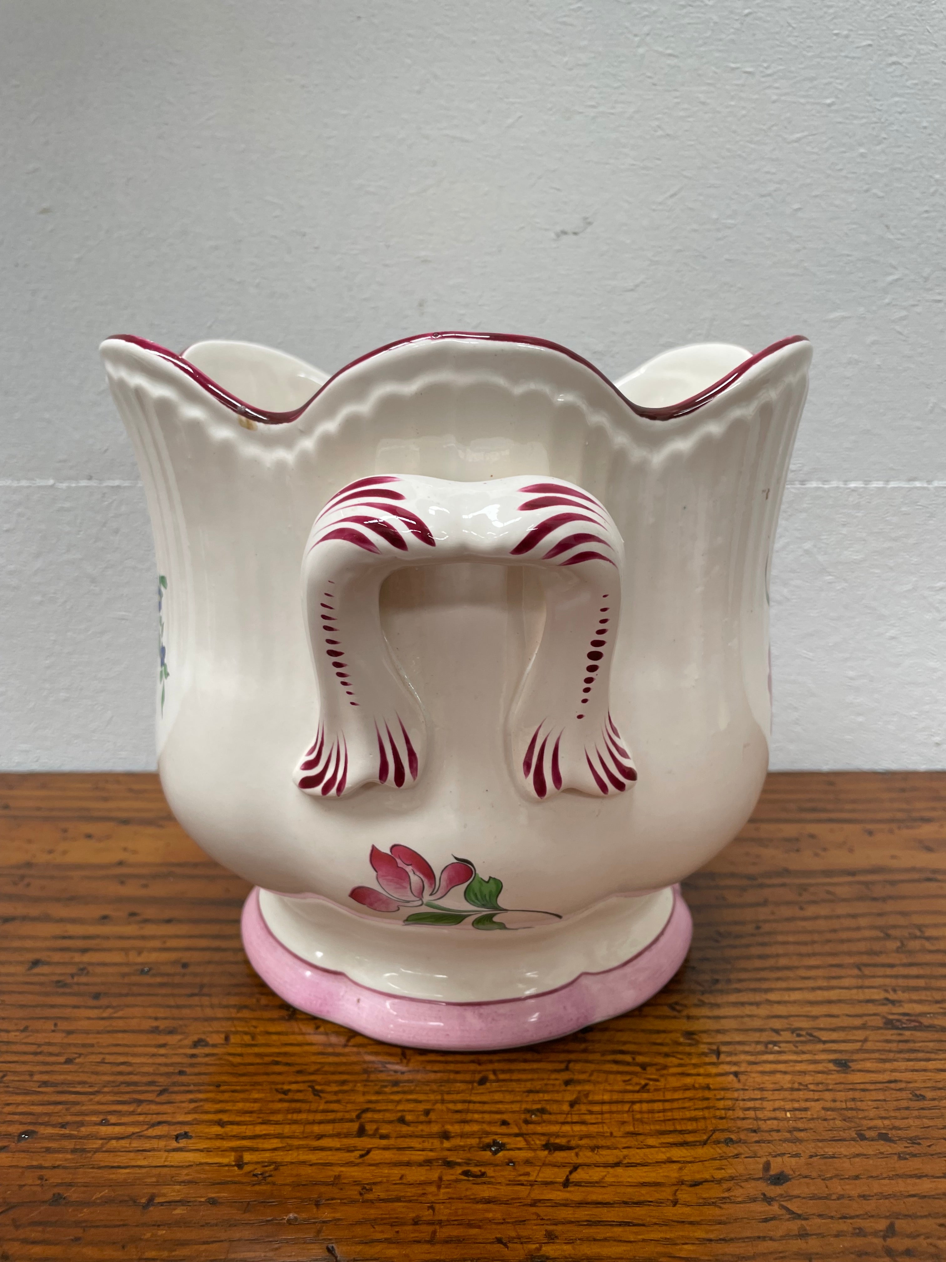 French Faience Majolica Jardiniere | Antique & Vintage | Moonee Ponds Antiques | Australia Wide Delivery