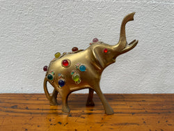 Vintage Group 3 Ornamental Brass Elephants | Antique & Vintage | Moonee Ponds Antiques | Australia Wide Delivery