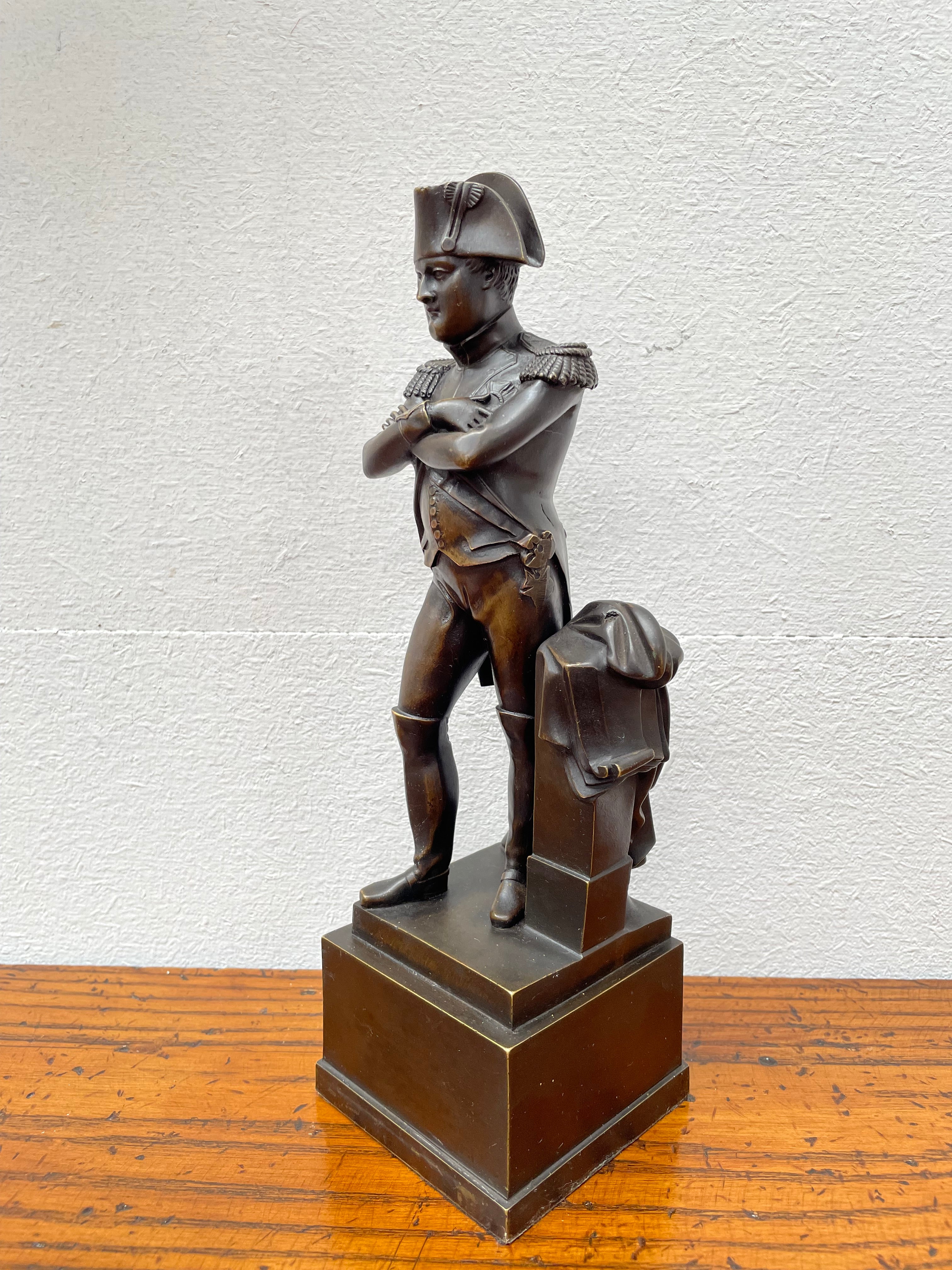 19th Century Grand Tour Bronze Napoleon Sculpture | Antique & Vintage | Moonee Ponds Antiques | Australia Wide Delivery