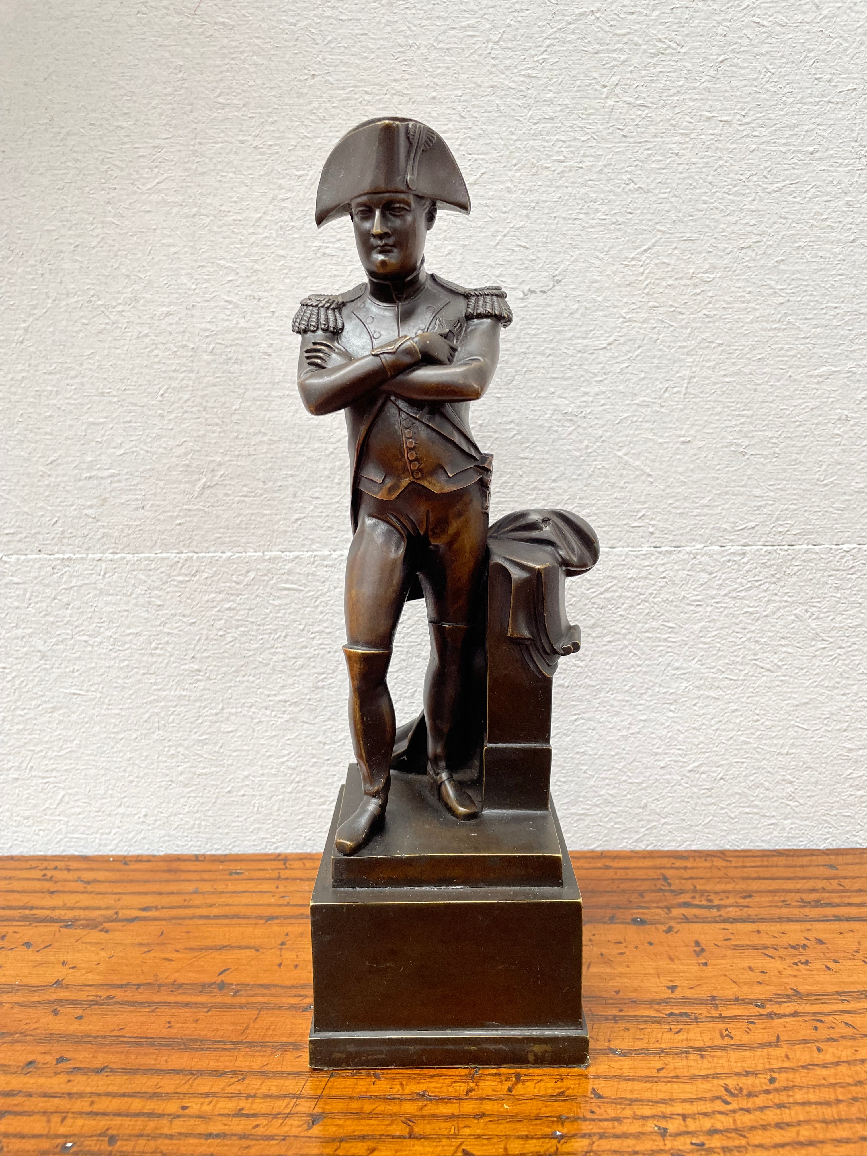 19th Century Grand Tour Bronze Napoleon Sculpture | Antique & Vintage | Moonee Ponds Antiques | Australia Wide Delivery
