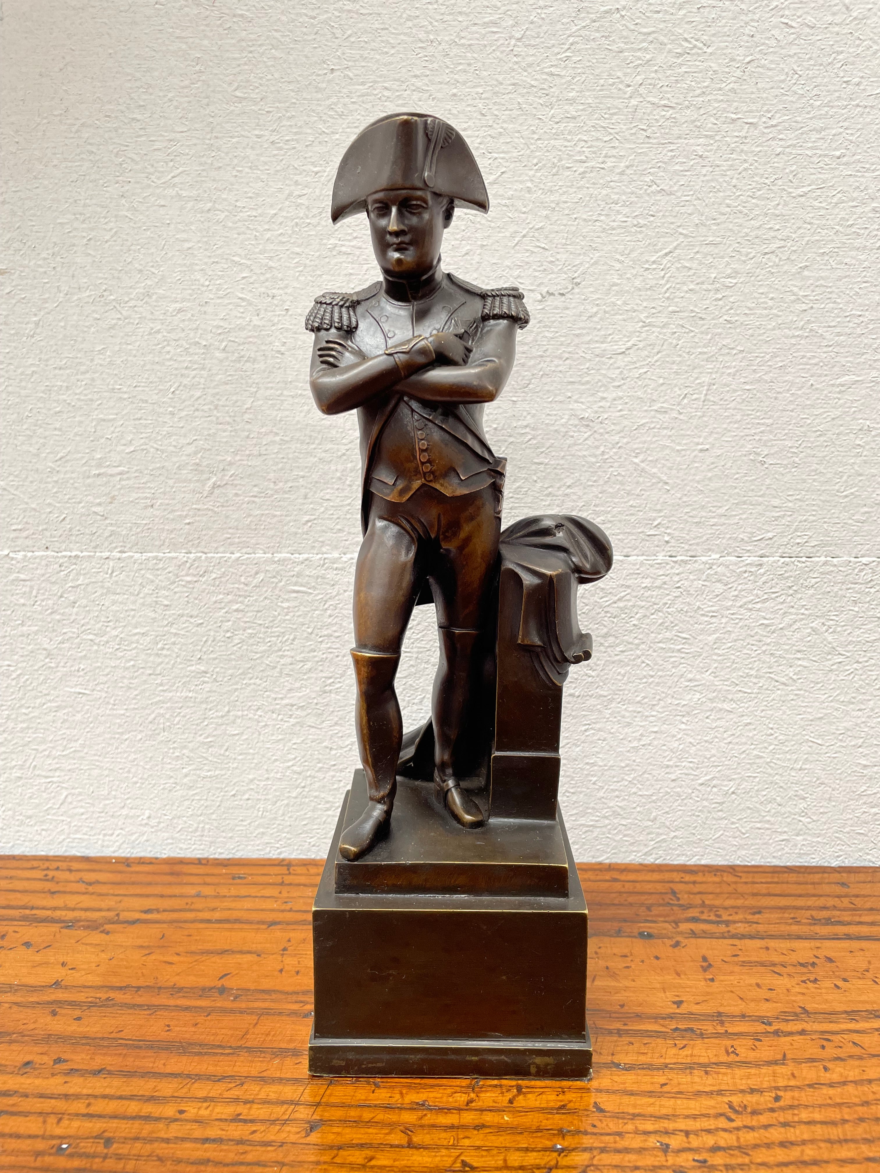 19th Century Grand Tour Bronze Napoleon Sculpture | Antique & Vintage | Moonee Ponds Antiques | Australia Wide Delivery