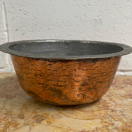 19th Century Persian Copper Bowl