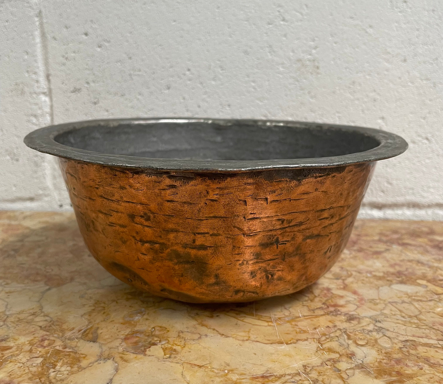 19th Century Persian Copper Bowl